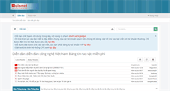 Desktop Screenshot of cisnet.edu.vn