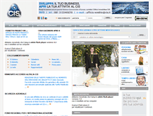 Tablet Screenshot of cisnet.it